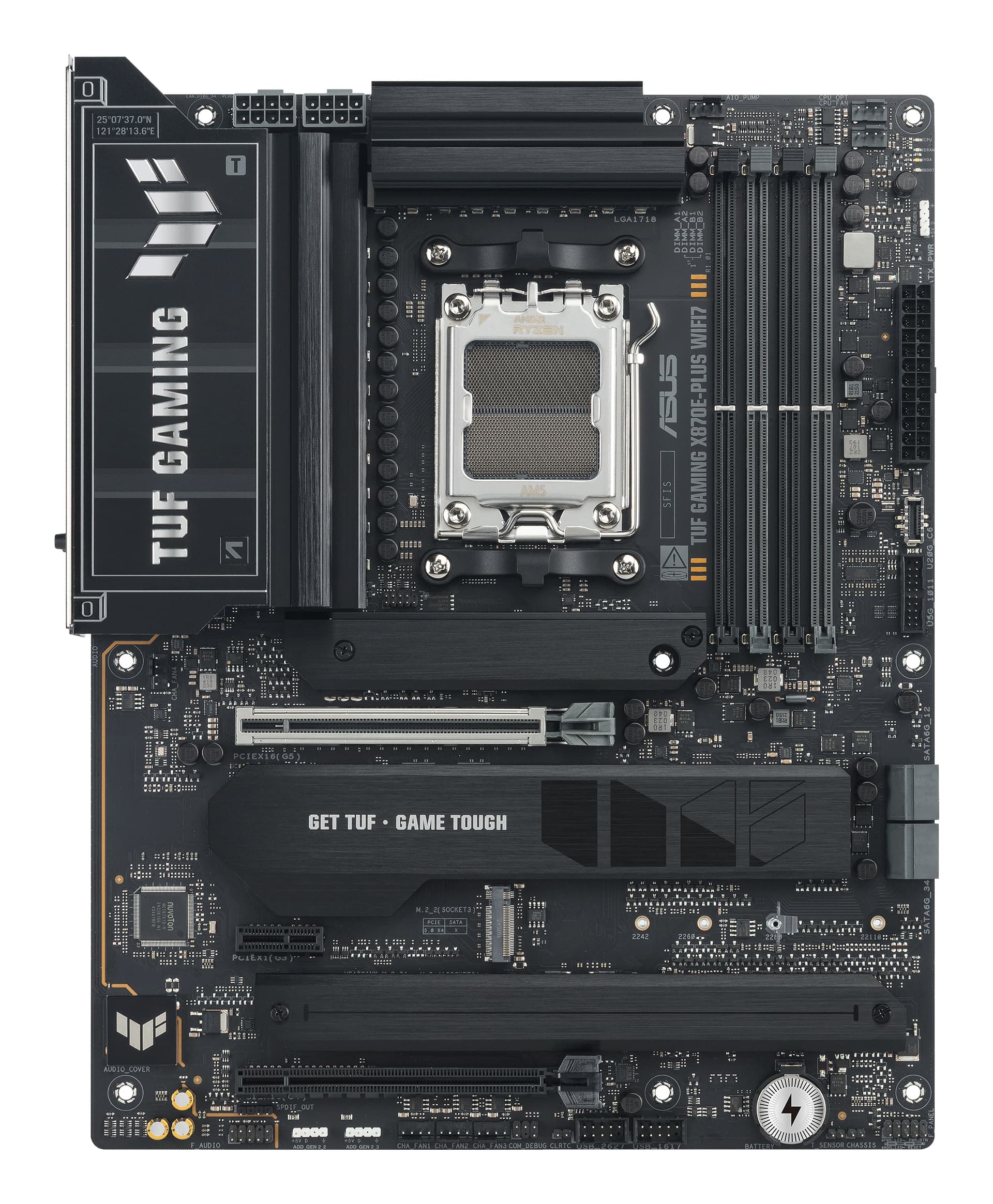 Placa de baza ASUS TUF GAMING X870E-PLUS WIFI7 AMD X870E Socket AM5 ATX "90MB1M70-M0EAY0"