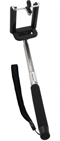 Selfie stick Esperanza EMM107 20-100cm 500g Negru/Argintiu "EMM107"