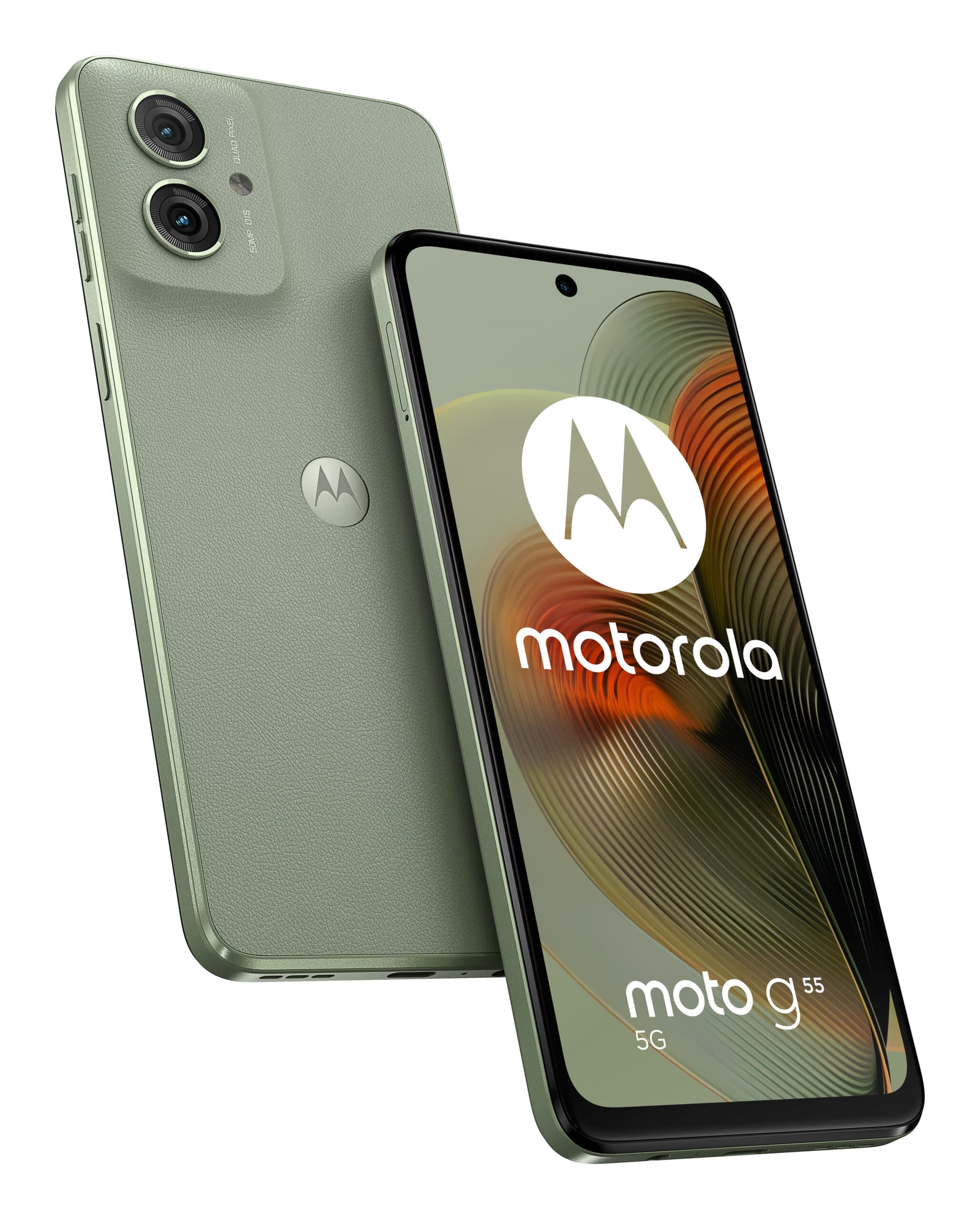 Smartphone Moto G55 256GB 12GB RAM 5G Dual SIM Smoky Green "PB5U0034PL"