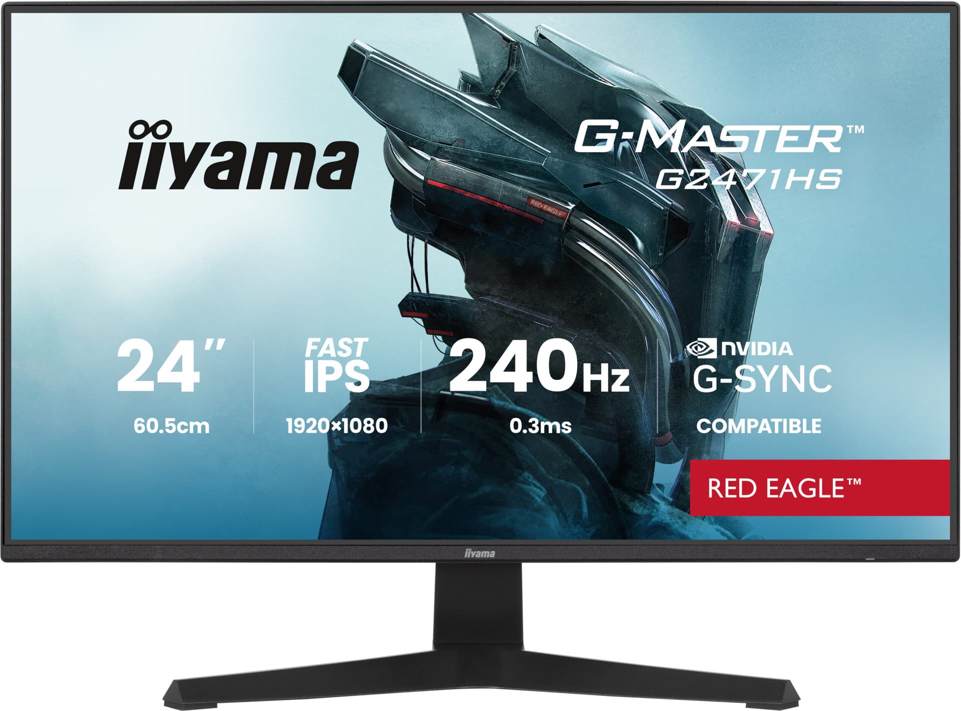 Gaming G-Master G2471HS-B1 23.8 inch FHD IPS 0.3 ms 240 Hz HDR G-Sync Compatible "G2471HS-B1"