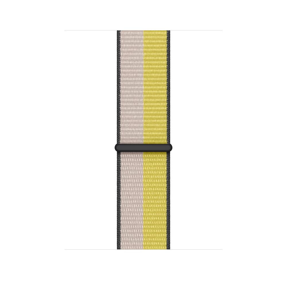 Curea Smartwatch Apple MN5T3ZM/A pentru Watch 45mm, Sport Loop (Bej/Galben) "MN5T3ZM/A"