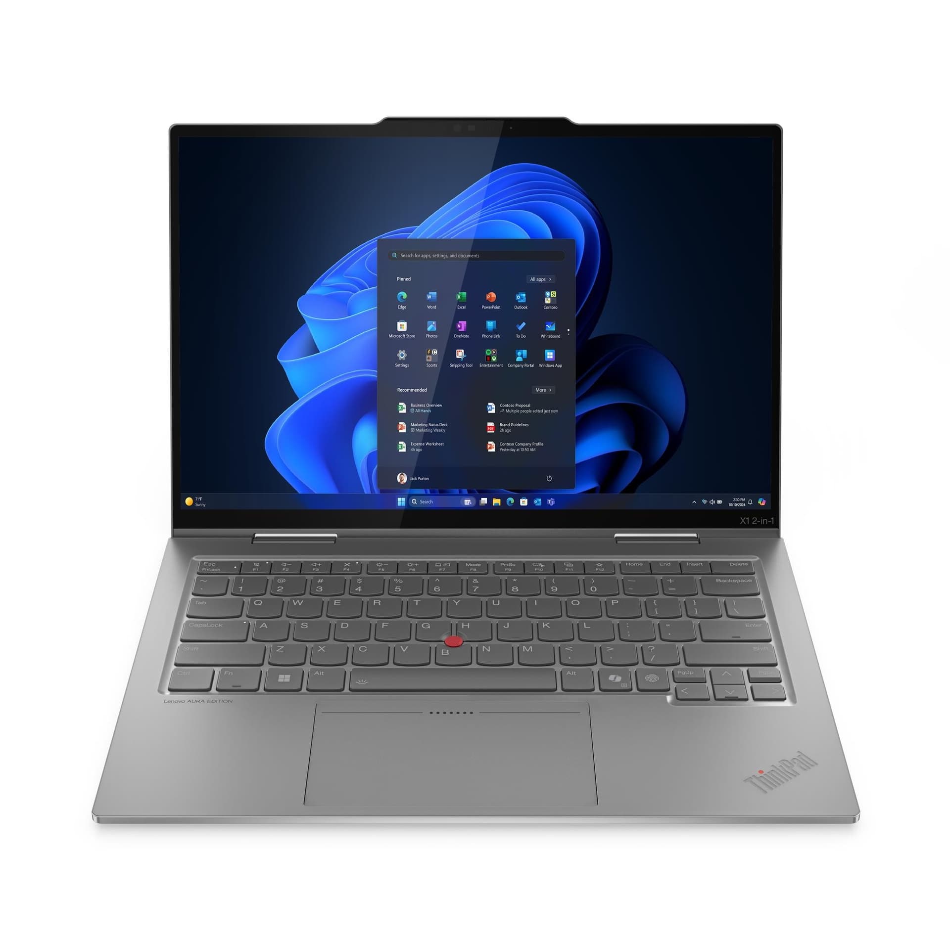 NB TP X1 2-in-1 G10 Ultra 7 265U 64G 1T W11P "21Q0007MRI"