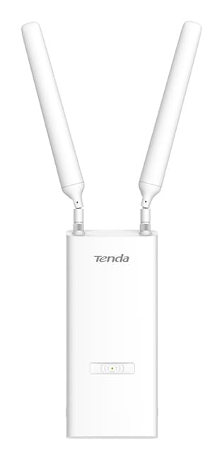 ACCESS POINT Tenda Indoor/Outdoor, wireless AC1200 Mbps Dual Band MU-MIMO, 1 port Gigabit, 2 antene externe, alimentare 802.3af PoE, Wi-Fi 6, montare pe perete "OAP1200"