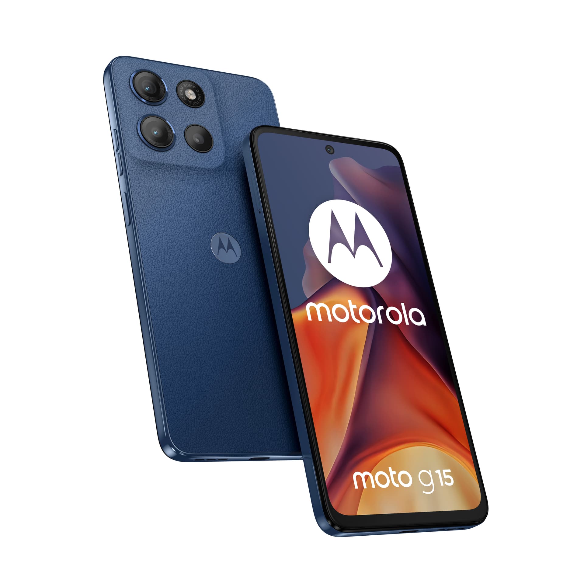 Smartphone Moto G15 128GB 8GB RAM Dual SIM Navy "PB6E0062PL"