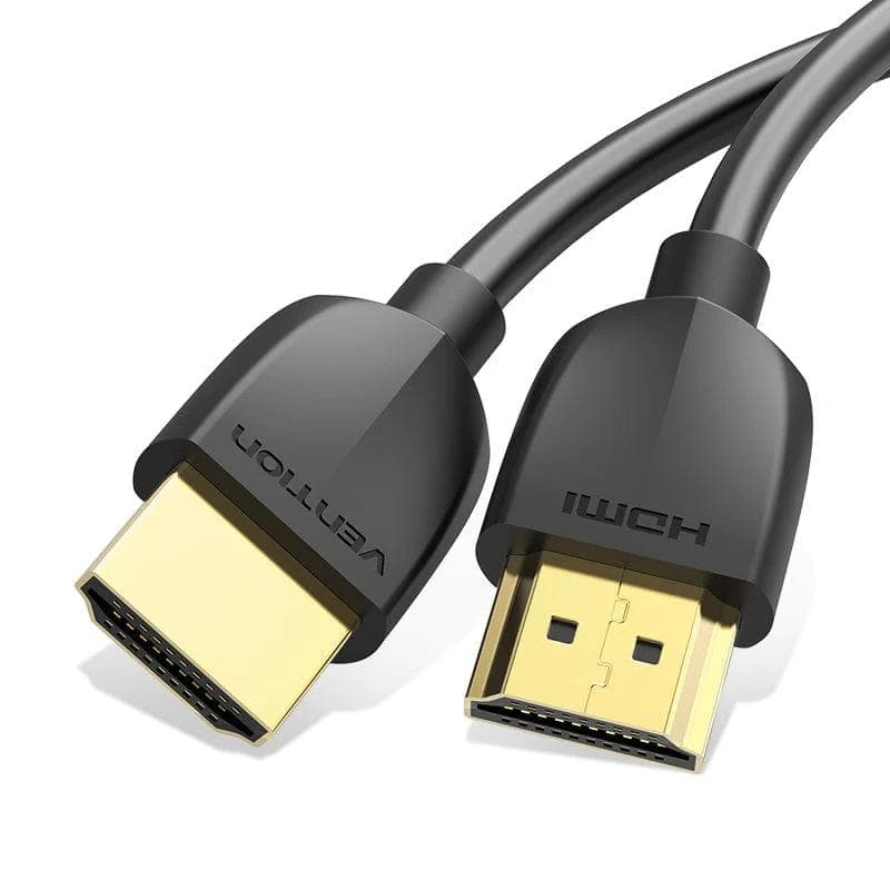 Cablu video Vention, HDMI(T) la HDMI (T), 1m, rezolutie 4K la 60Hz, negru, "AAIBF" - 6922794741560