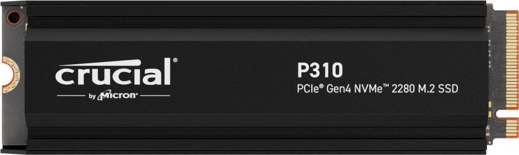 SSD PCIE G4 M.2 NVME 4TB W/HS/P310 CT4000P310SSD5 CRUCIAL "CT4000P310SSD5"