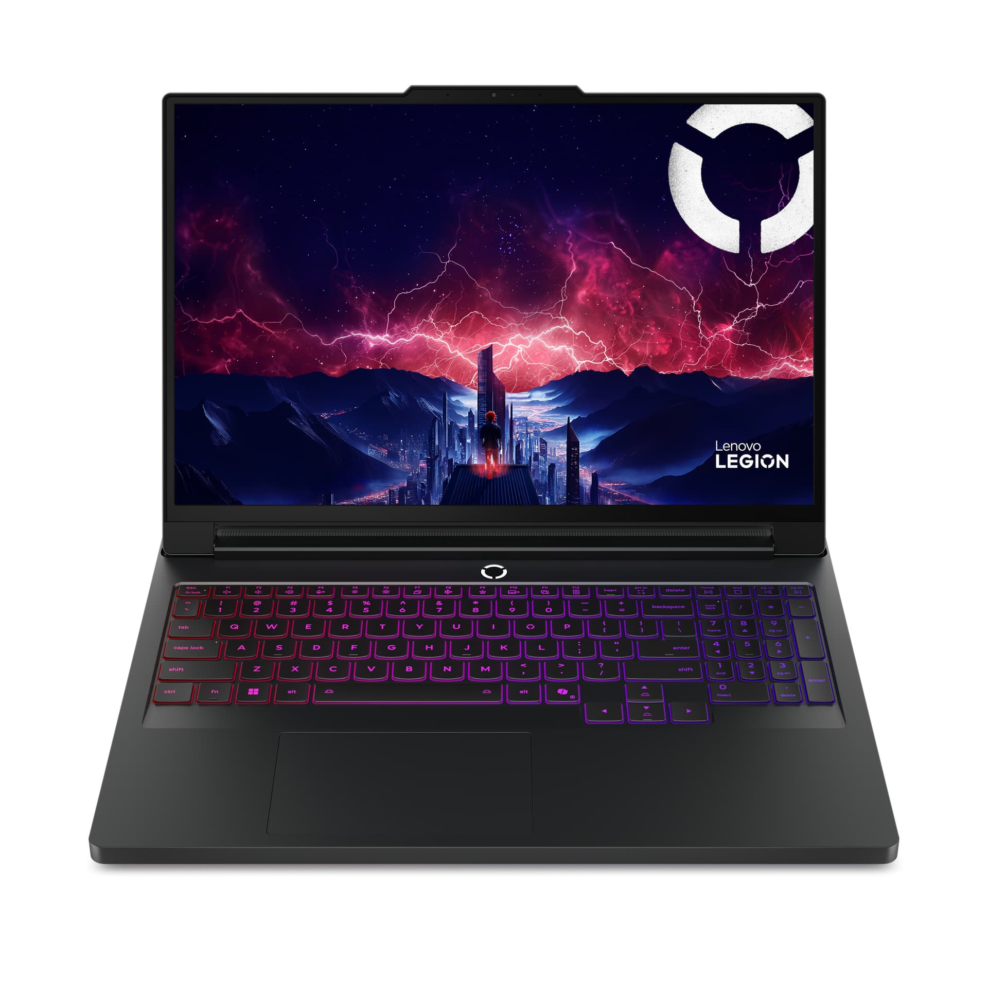 Gaming 16 Legion Pro 7 16AFR10H, WQXGA OLED 240Hz, Procesor AMD RyzenTM 9 9955HX, 64GB DDR5, 1TB SSD, GeForce RTX 5070 Ti 12GB, No OS, Eclipse Black, 3Yr Onsite Premium Care "83RU002JRM"