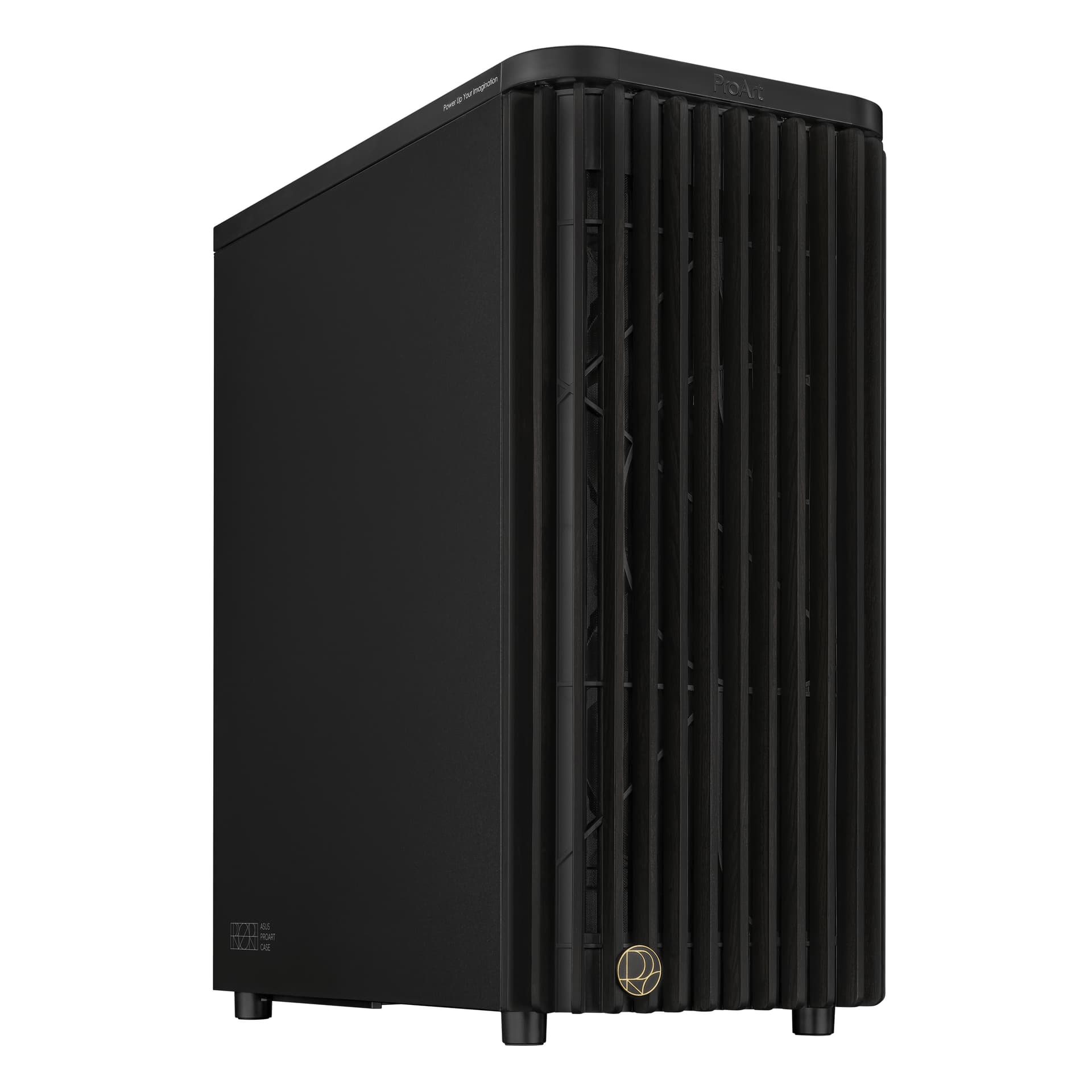 Carcasa ASUS PROART PA401 Wood METAL PWM Edition, Middle Tower, Negru "90DC00M0-B39010"