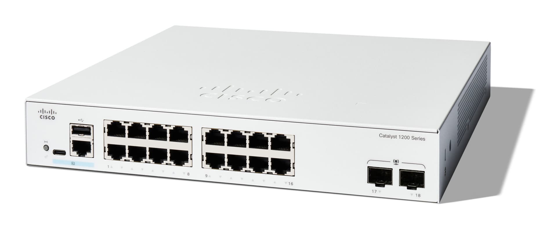 CATALYST 1200 16-PORT GE 2X1G/SFP "C1200-16T-2G"