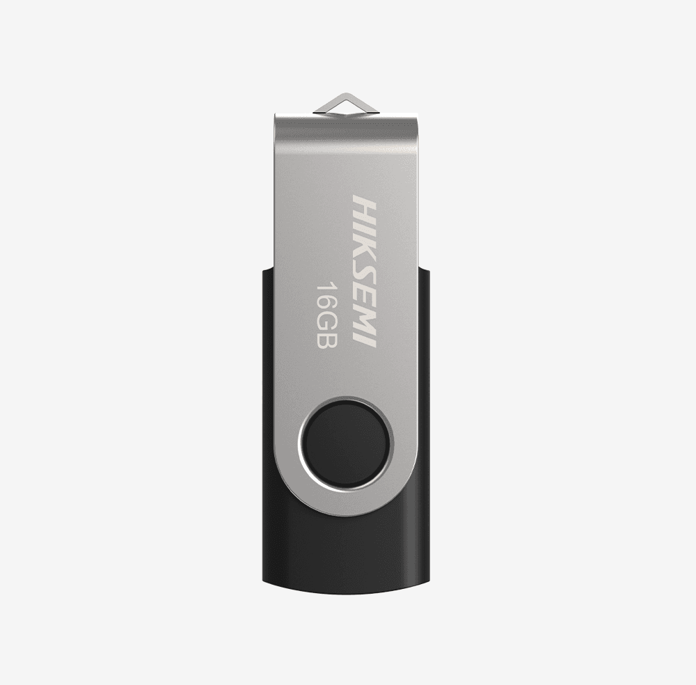 MEMORIE USB 3.0 HIKSEMI 16 GB, capac metalic, carcasa plastic, negru, "HS-USB-M200S/16G/U3"