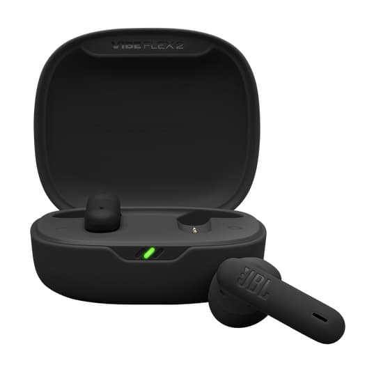 Casti In-Ear JBL Vibe Flex 2, True Wireless, Bluetooth, Autonomie 40 ore, Multi-Point, Negru "JBLVFLEX2BLK"