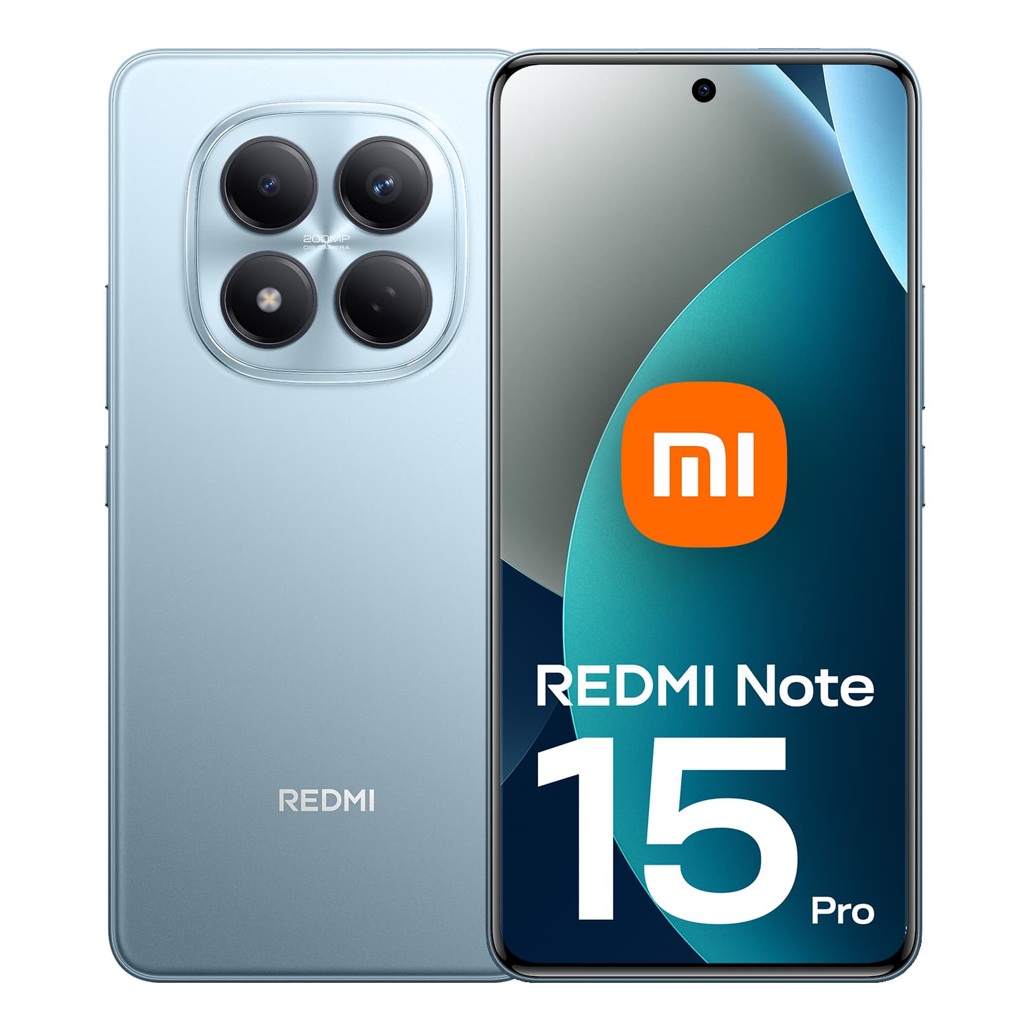 Smartphone Redmi Note 15 Pro 256GB 8GB RAM Dual SIM Glacier Blue "MZB0MGXEU"