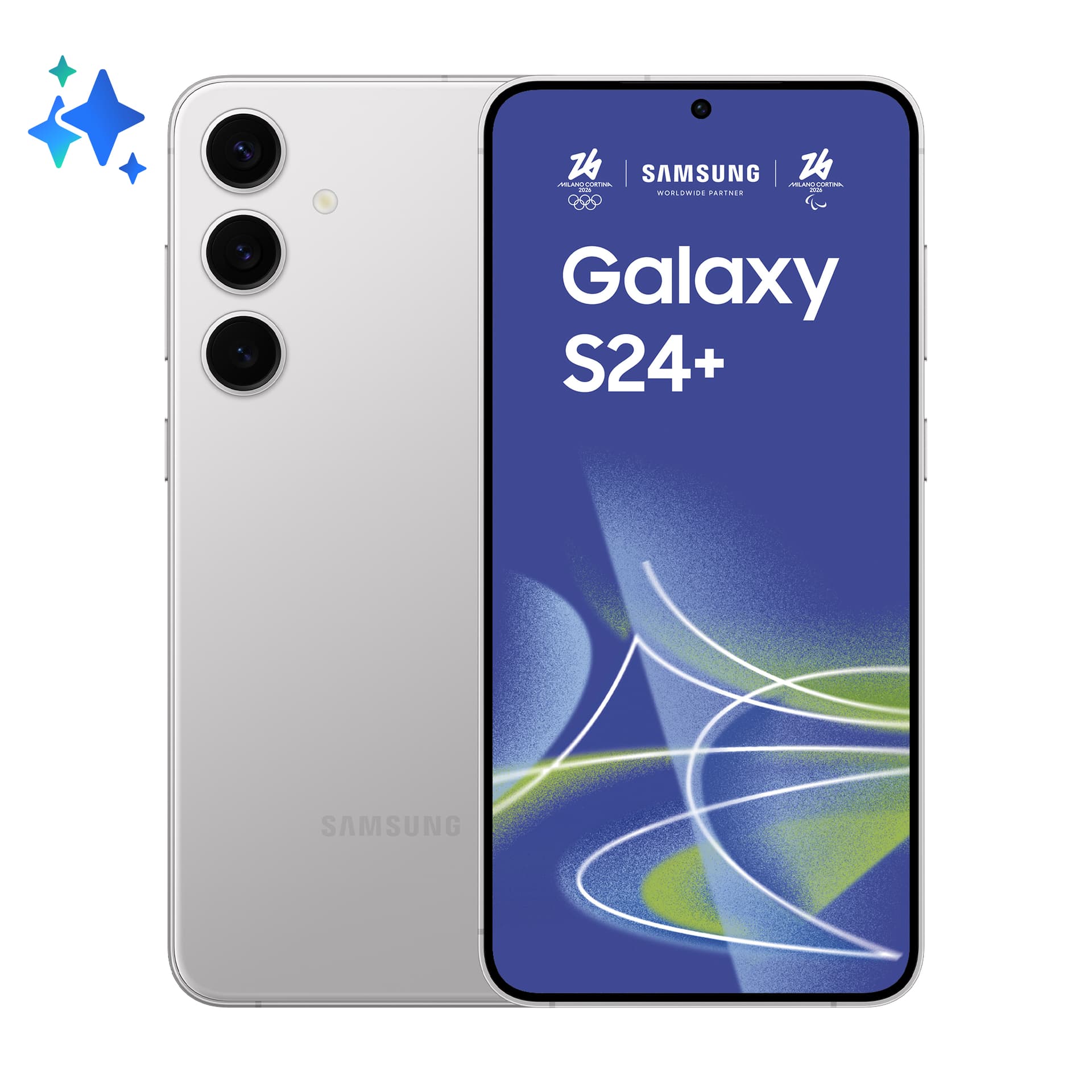 SG S24+ 5G 6.7" 12GB/256G DS Marble Gray"SM-S926BZADEUE"