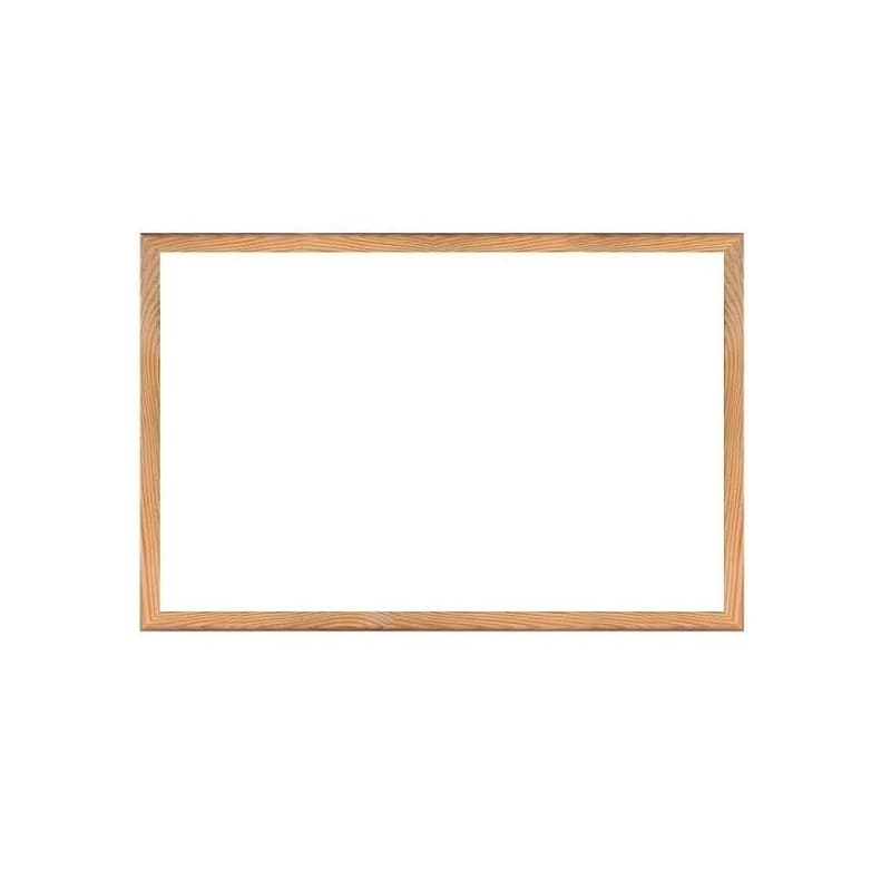 Whiteboard magnetic, rama lemn, 40x60 cm - Tupiko