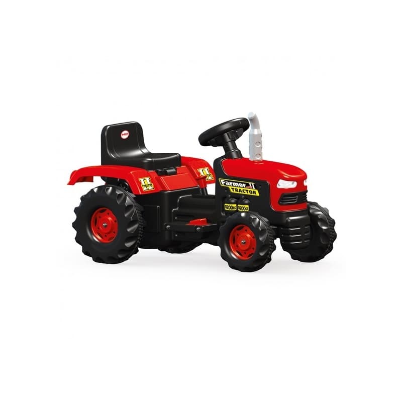 Tractor cu acumulator 6V, 52x83x45cm - Dolu