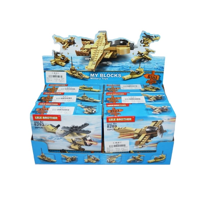 Cuburi constructii Armata - Set 6