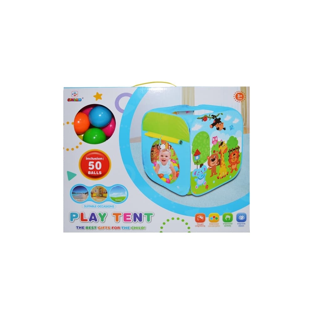 Cort bebe, 74x74x79 cm + 50 mingi