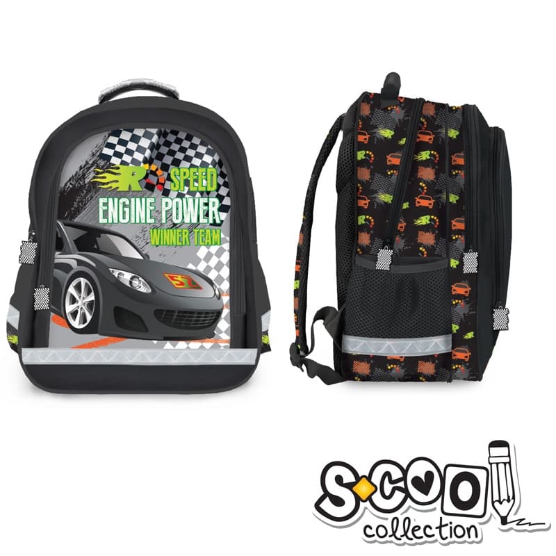 Ghiozdan ergonomic SPEED, 38x29x19,5cm - S-COOL