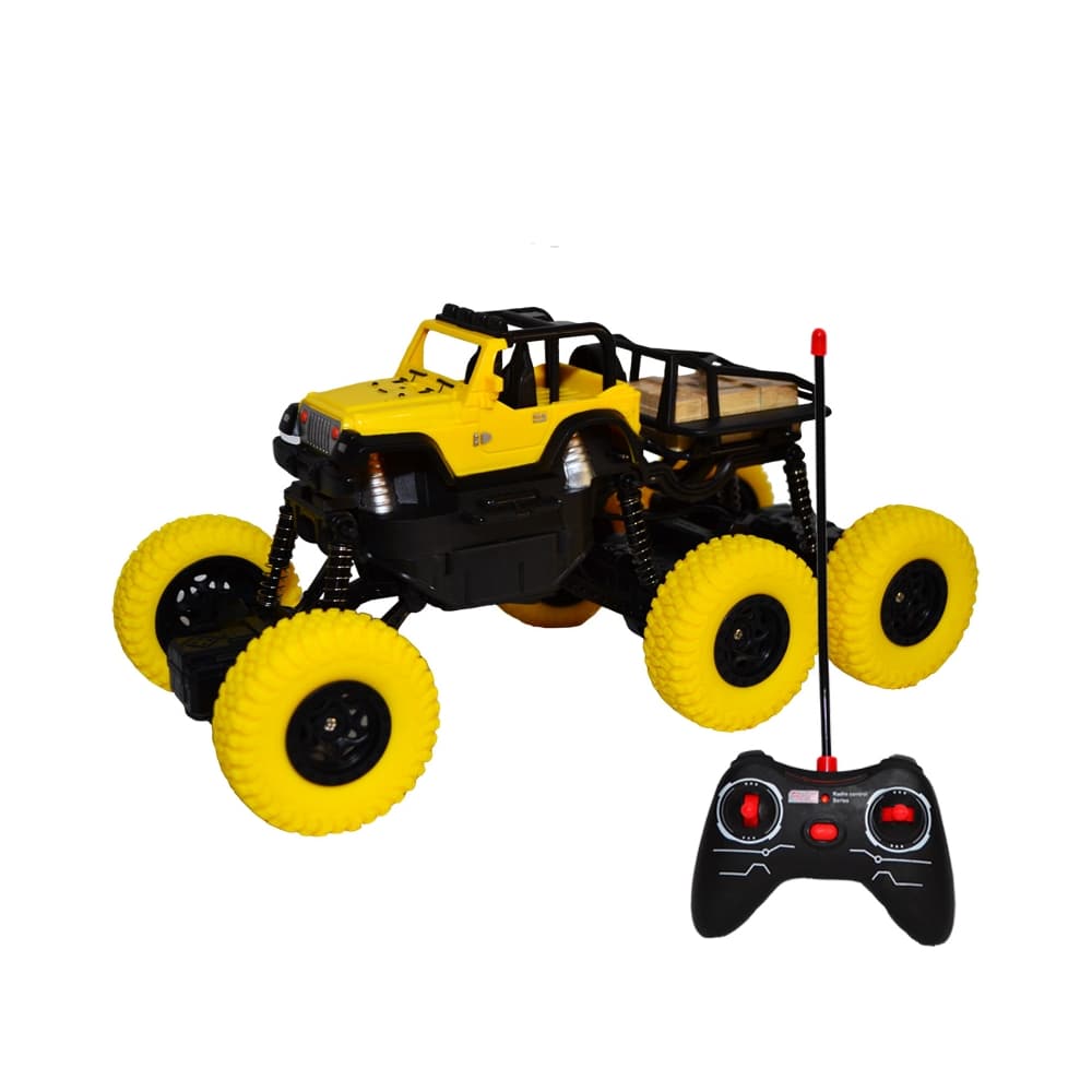 Jeep RC + AC, roti cauciuc