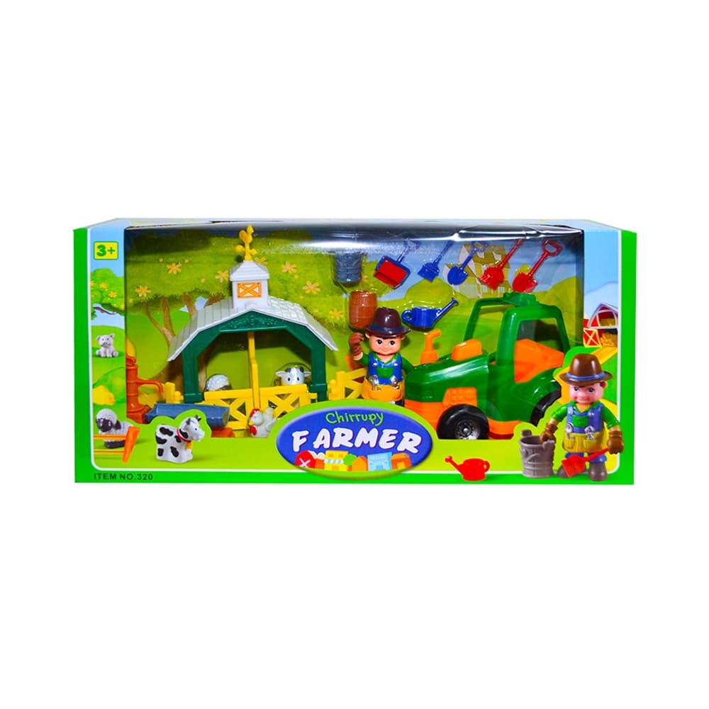 Set fermier - tractor + accesorii
