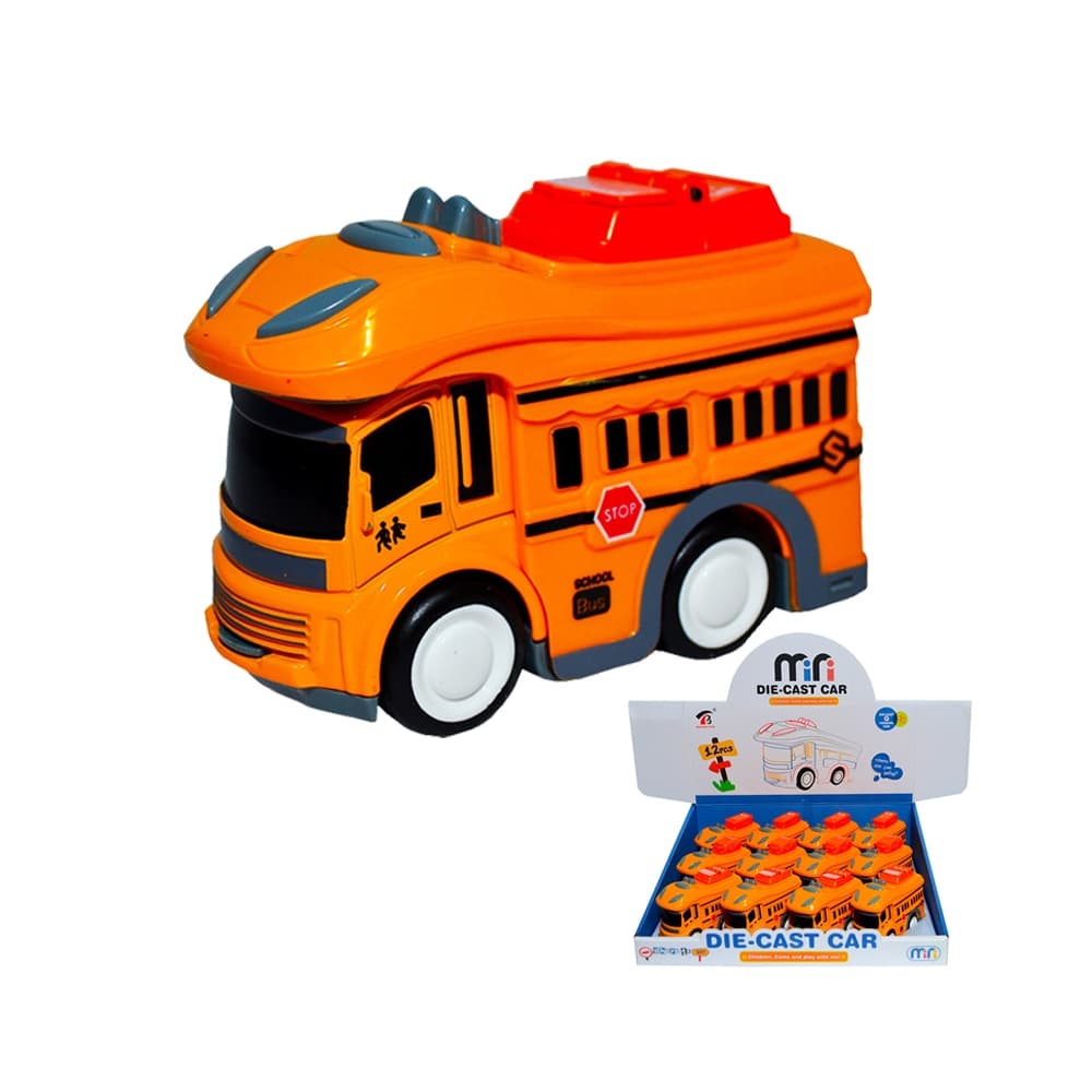 Microbuz din metal, 12 buc/set