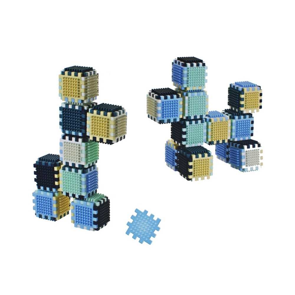 Cuburi constructii, 12 piese