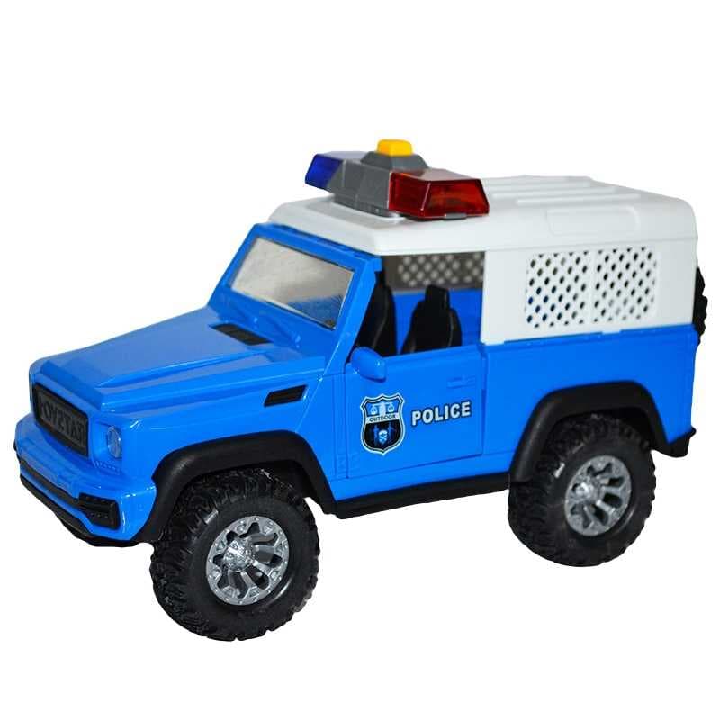 Jeep frictiune politie, cu lumina si sunet