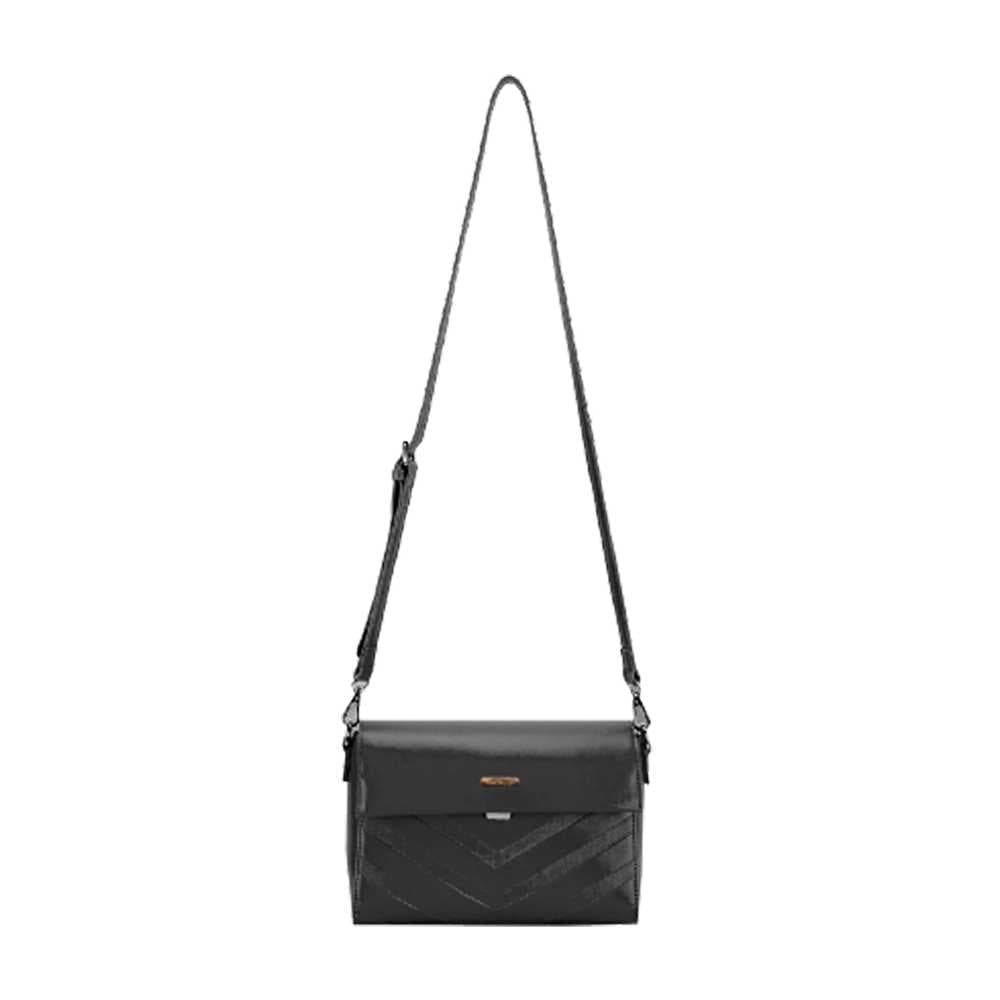 Geanta dama de umar, NEAGRA, 25x9.5x17 cm - LITTLE MARCEL