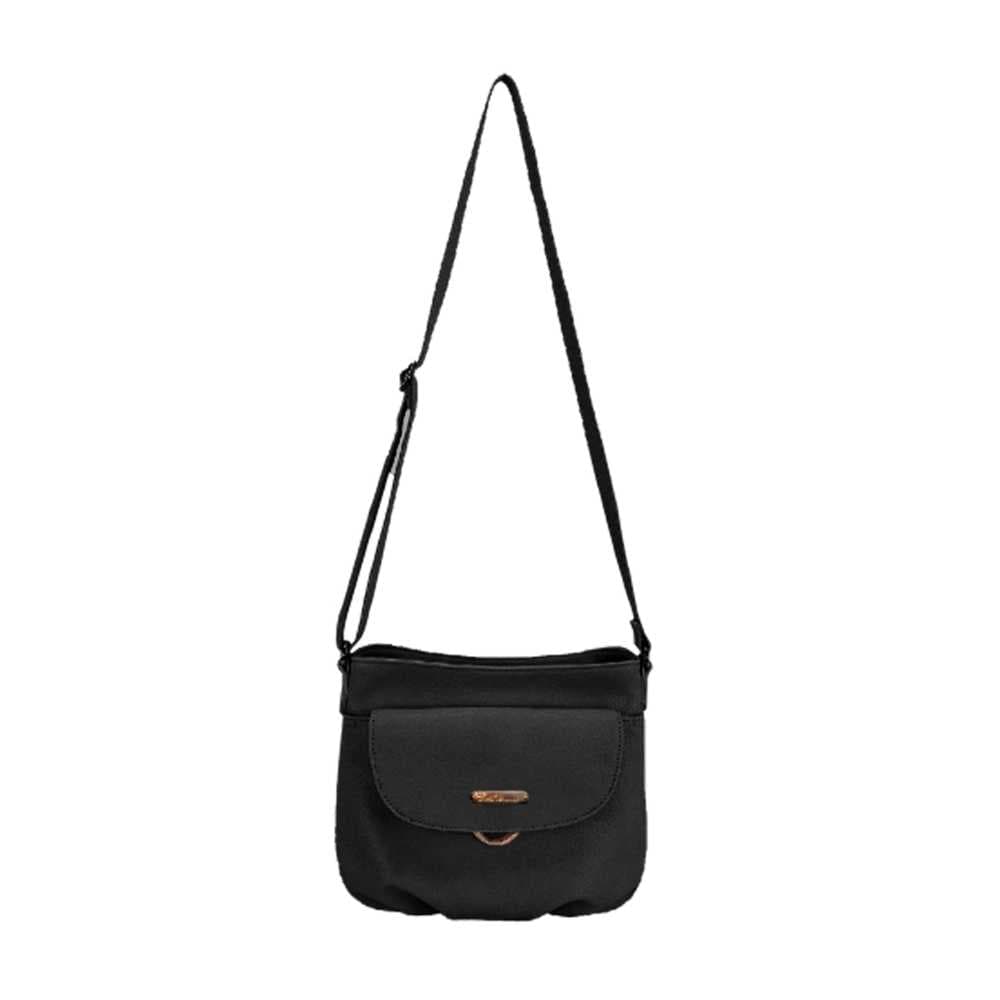 Geanta dama de umar, NEGRU, 20x8.5x23 cm - LITTLE MARCEL