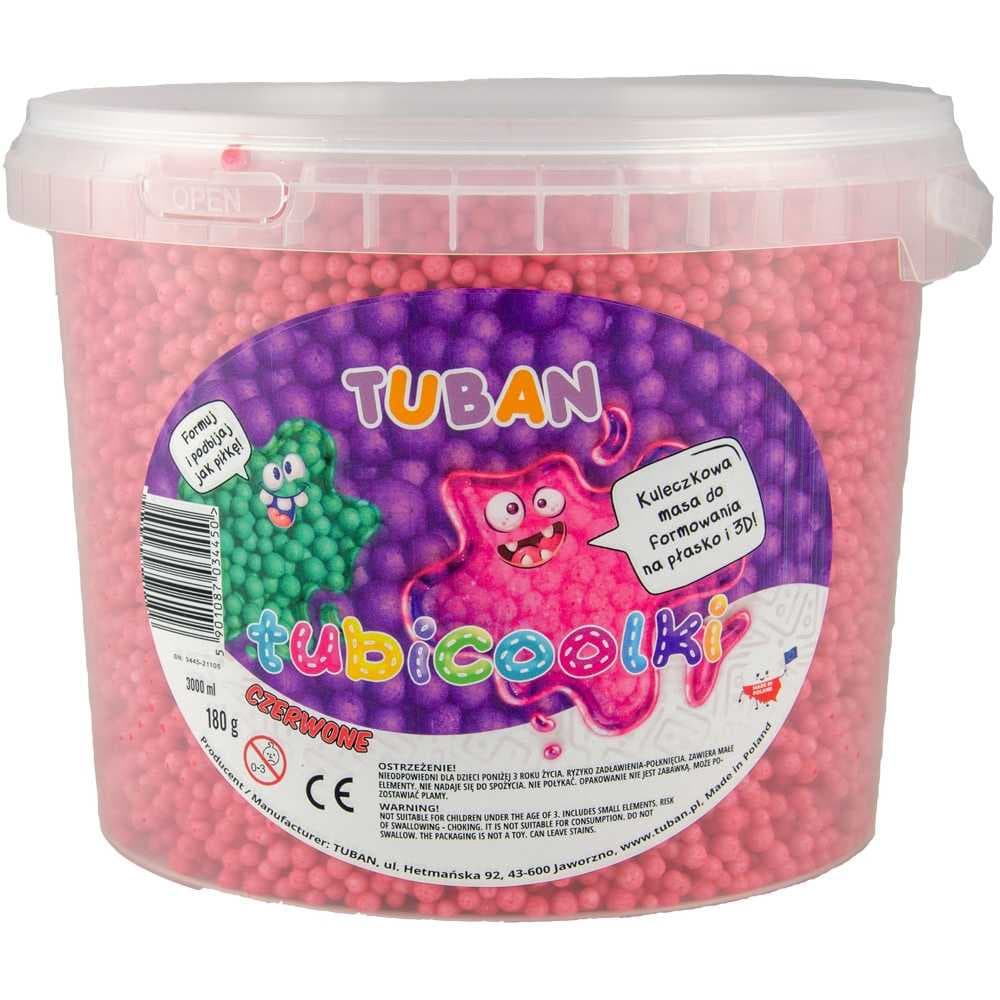Tubicoolki - bilute polistiren, 3L, Rosu - TUBAN