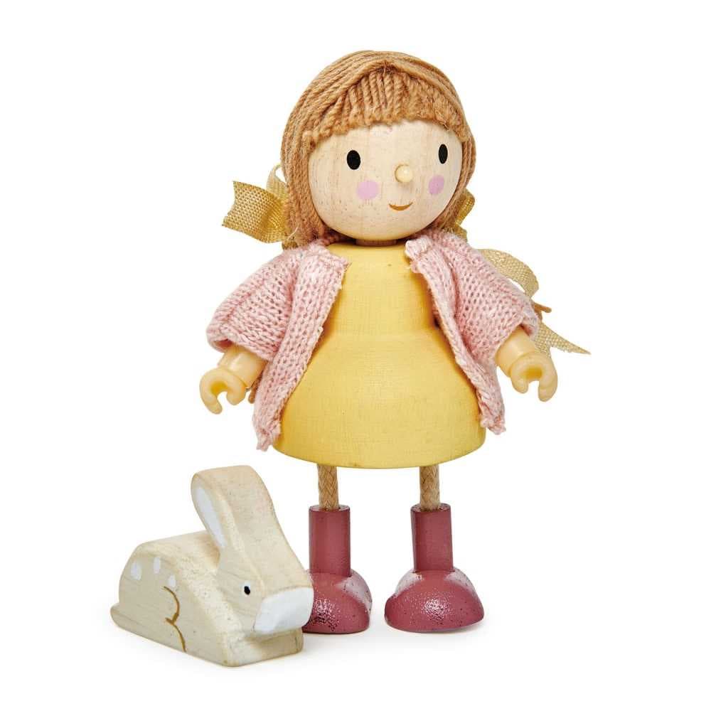 Figurine din lemn - Amy si iepurasul