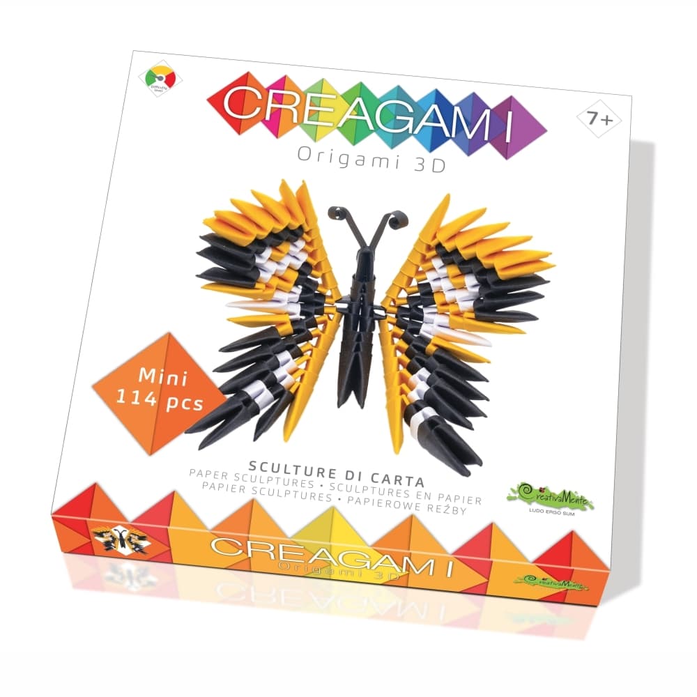 Origami 3D Creagami - Fluture, 114 piese