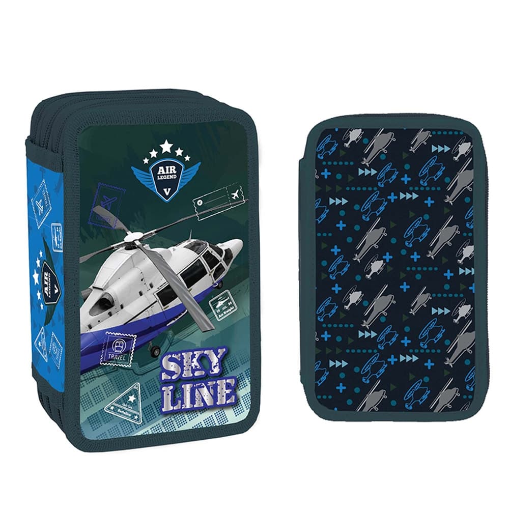 Penar echipat, 3 fermoare, 39 piese, SKY LINE - S-COOL