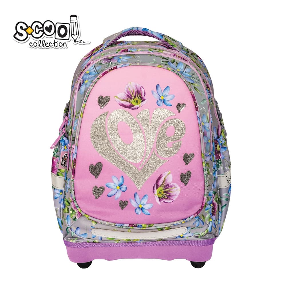 Ghiozdan anatomic LOVE, 38x39x19.5 cm - S-COOL