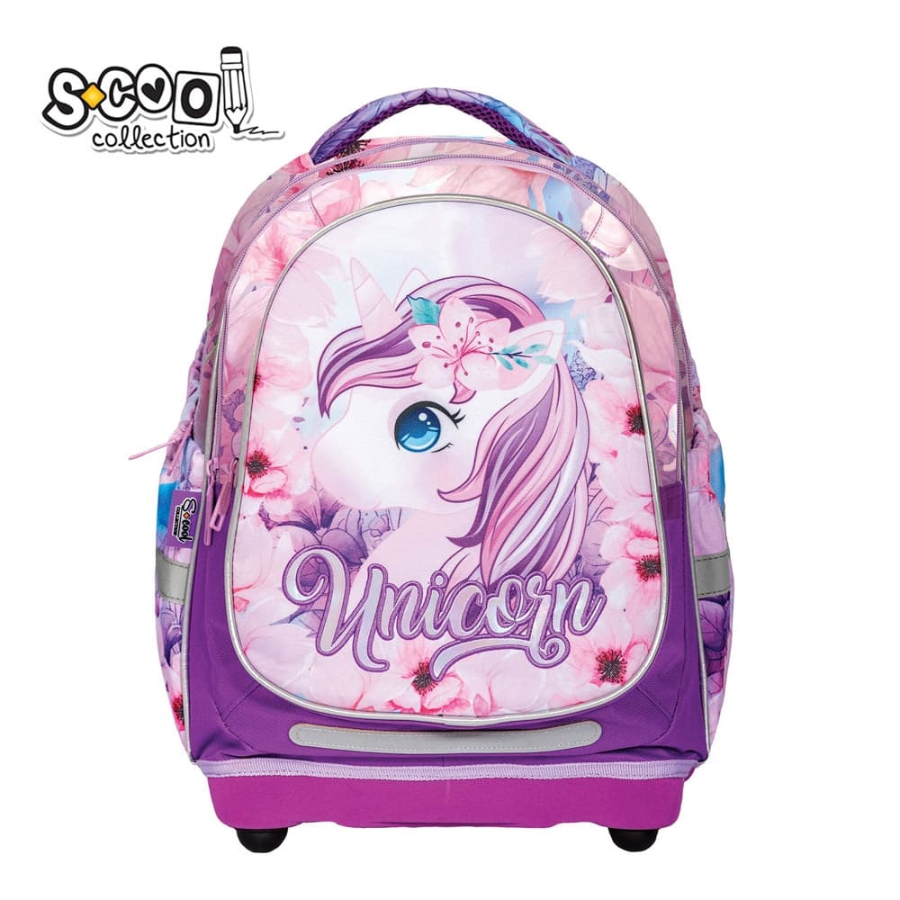 Ghiozdan anatomic UNICORN, 38x39x19.5 cm - S-COOL