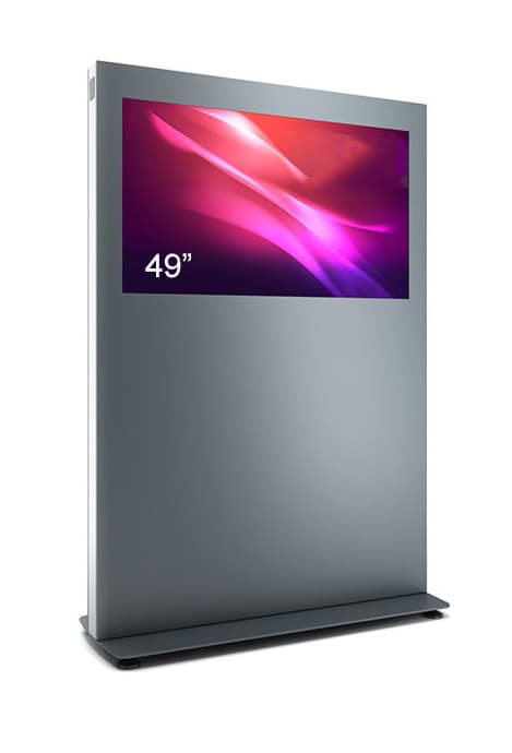 Totem de interior BL, BLH49N-SAB , pentru display de 49", fara sticla securizata frontala