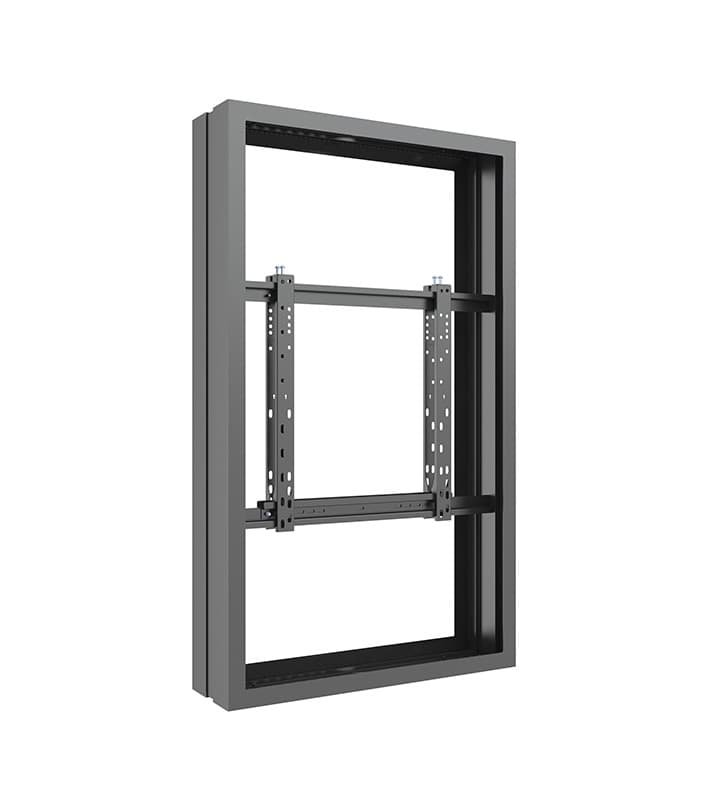 Carcasa de Interior pentru 2 LCD spate-la-spate, Multibrackets MB-3953, diagonale 50", max.50 kg, negru