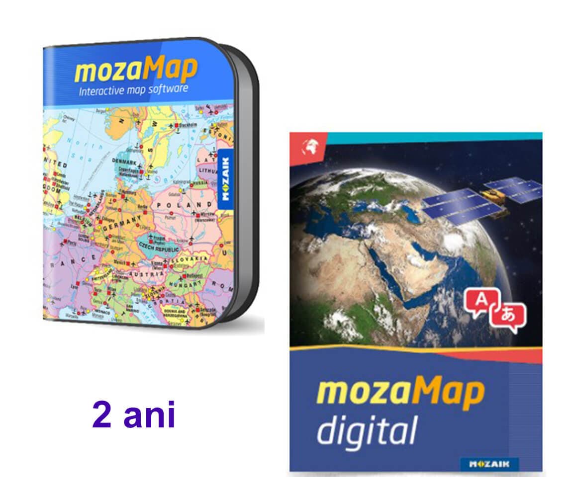 Clasele liceale - Atlas Geografic Digital Multilingv, 2 ani