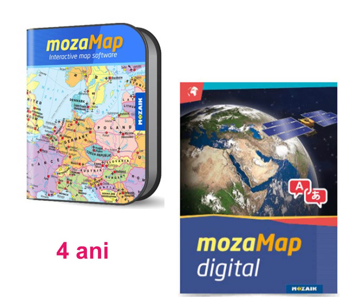 Clasele liceale - Atlas Geografic Digital Multilingv, 4 ani