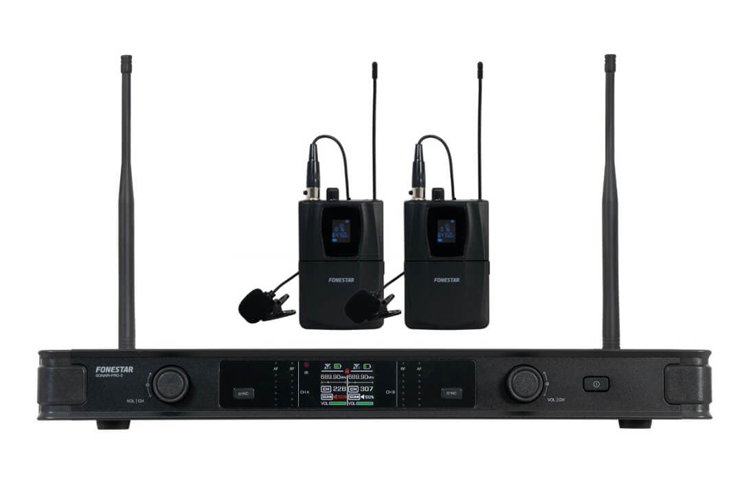 Microfon Wireless UHF Fonestar SONAIR-PRO-2P