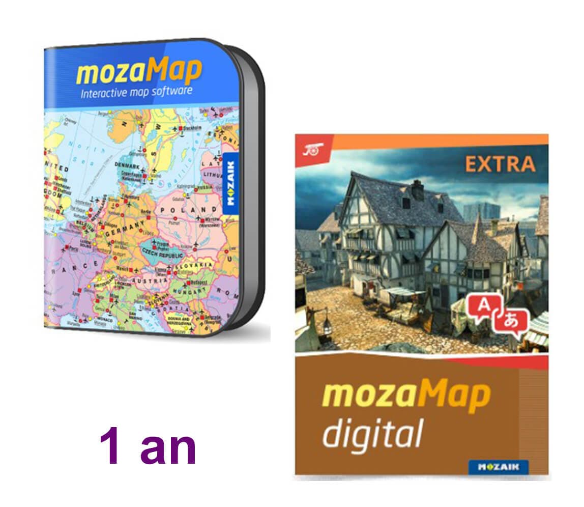 Atlas istoric multilingv - ediție Extra, 1 an