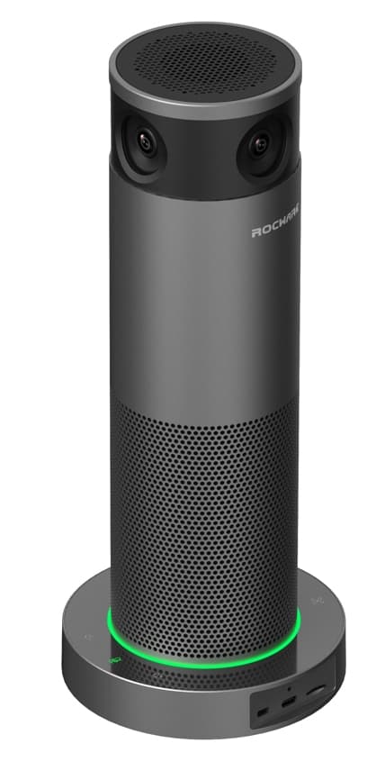 All-In-One 360°Quad Lens,8K Clarity&4K Output,BYOM Videoconf.Camera,RC360,AI Face Recognition,Voice Track,Smart Gallery,