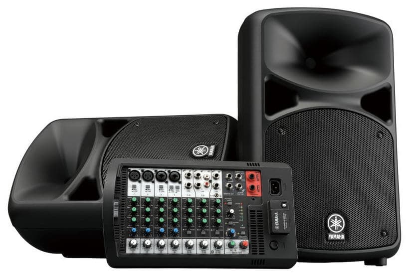 Sistem portabil PA 2x340W YAMAHA STAGEPAS 600BT, Mixer detasabil, Bluetooth