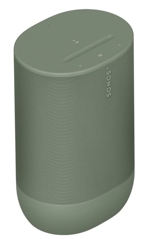 Boxa portabila Sonos Move 2, WiFi 6, Bluetooth®, voice control, IP56, anti-șoc, verde