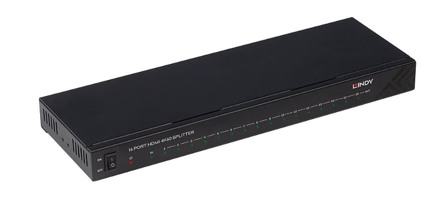 Splitter HDMI 4K60 cu 16 porturi, Lindy 38239