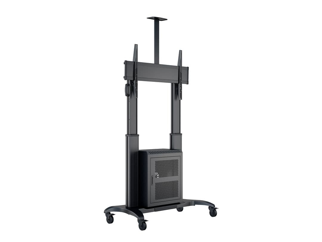 Stand TV mobil, cu MediaBox Multibrackets MB-7680, diagonala 60"-100", max. 90 kg