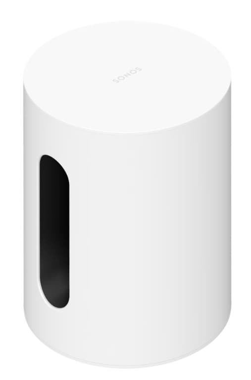 Subwoofer wireless Sonos Sub Mini, doua woofere de 6”, alb