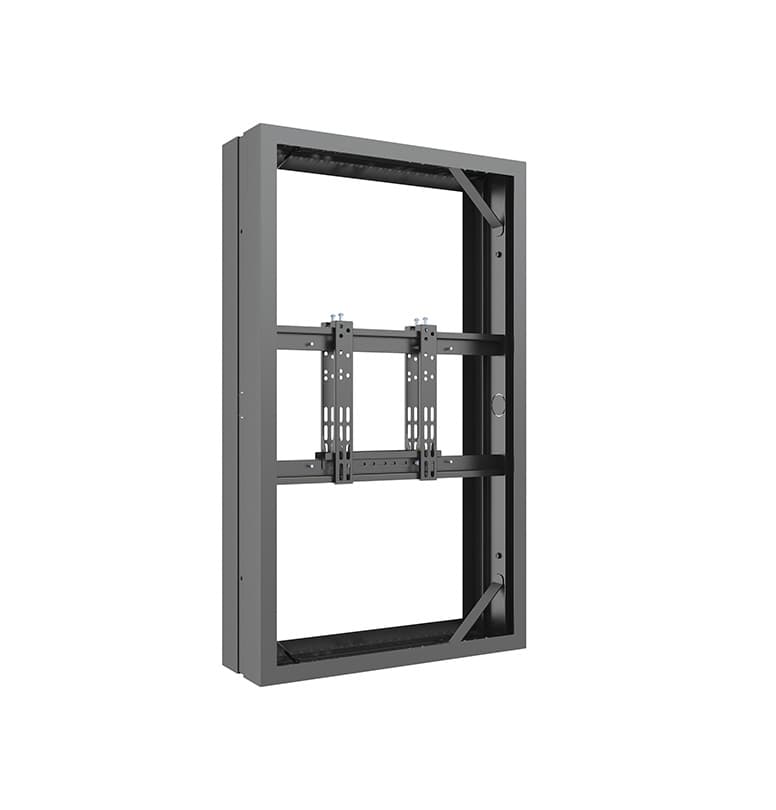 Carcasa de Interior pentru 2 LCD spate-la-spate Multibrackets MB-6367, 43", max.50 kg, negru
