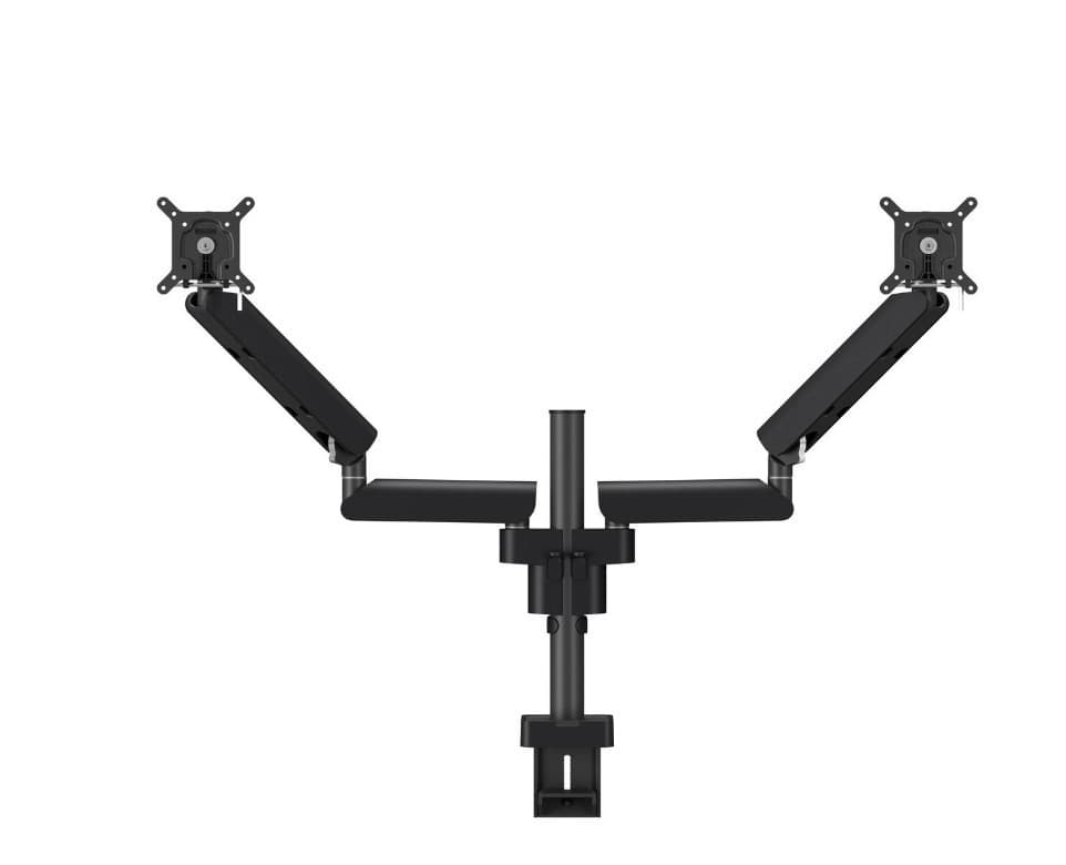 Suport 2 monitoare de masa Vogels Motion+, MOMO 4237-B, 10-34", max.10kg/monitor, negru