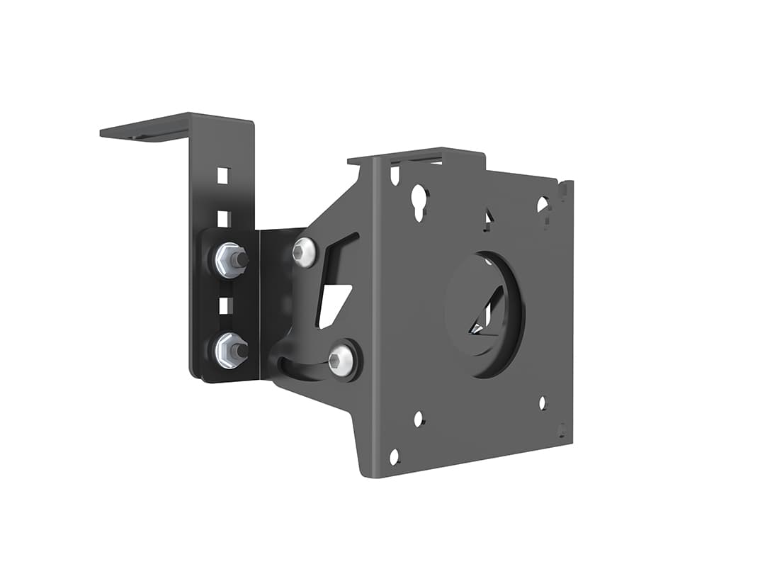 Suport monitor/tableta de raft, antifurt, Multibrackets MB-9417, Vesa standard 75x75 mm, max.10kg, otel, negru